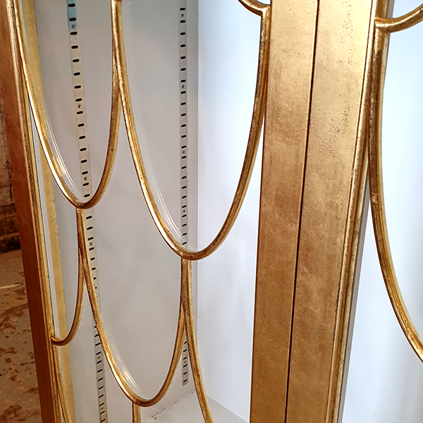 gilded laser cut arches